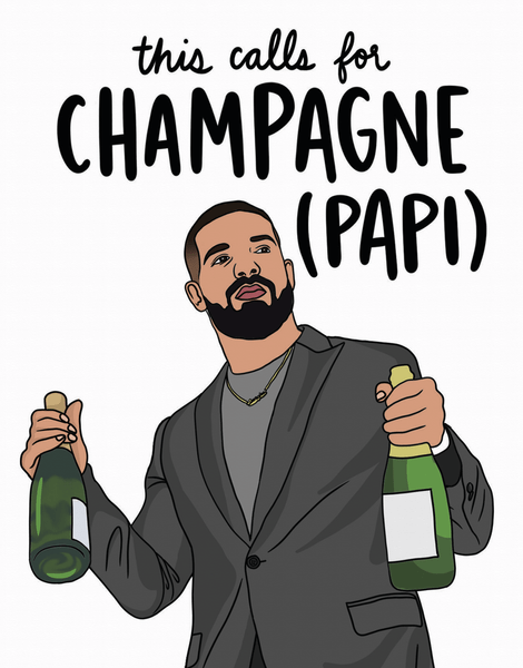 Champagne Papi Congrats