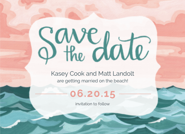 Painted Ocean Save the date