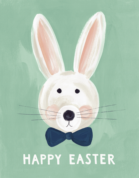 Painted Easter Bunny