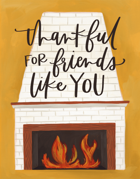 Thankful Fireplace