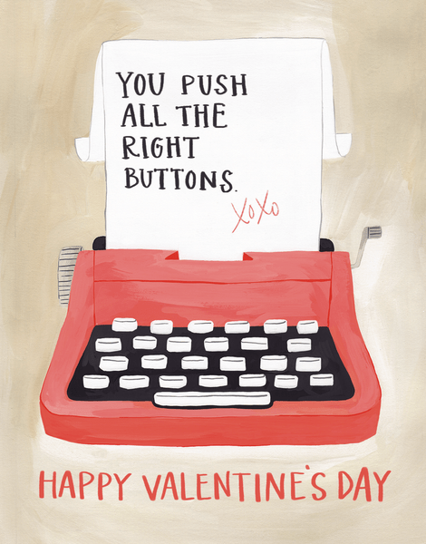 Valentine Typewriter 