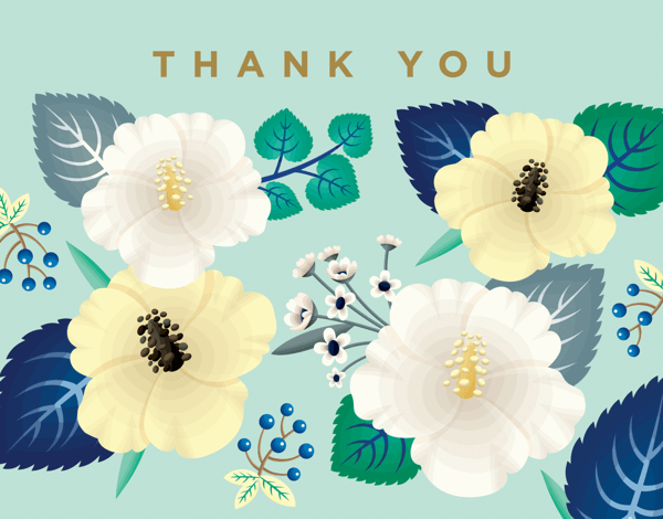 Wildflowers Thank You Card