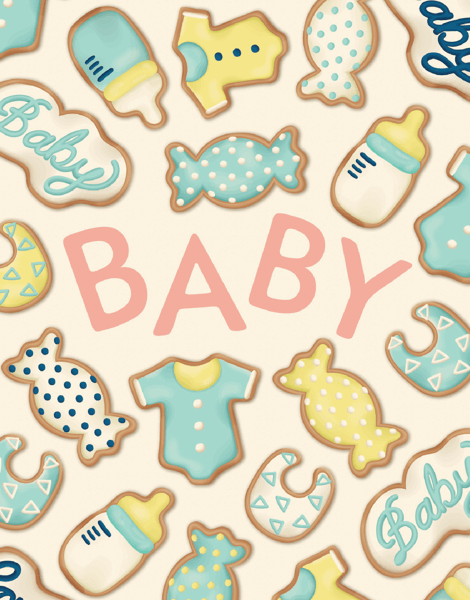 Cute Baby Cookies