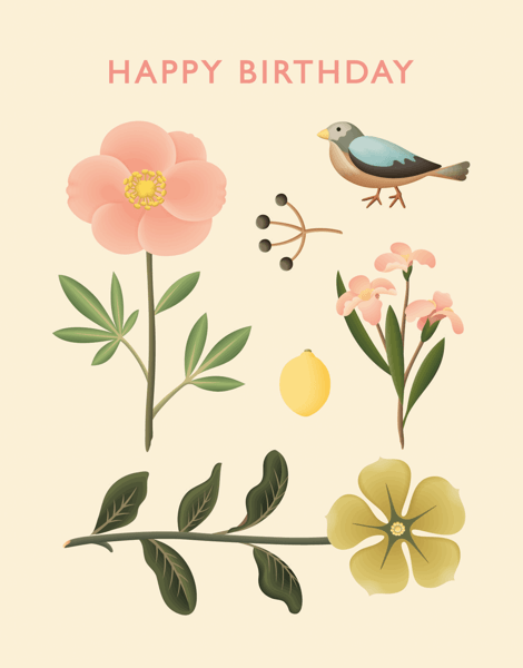 Nature Happy Birthday