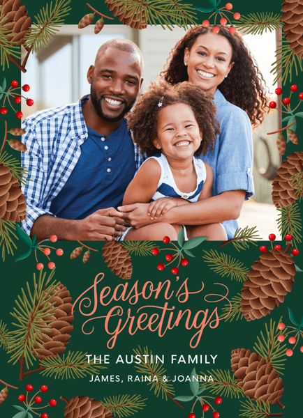 seaons-greetings-photo-card-template