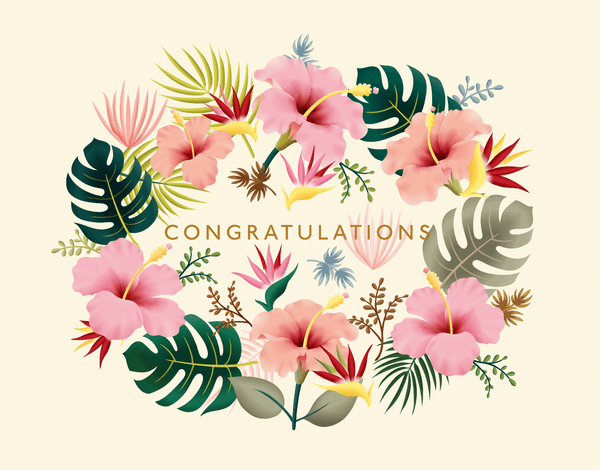 Tropical Congratulations