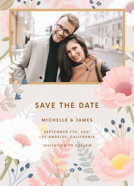 Gray Garden Save The Date