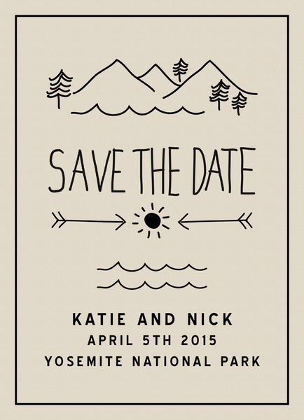 Camp Save the date