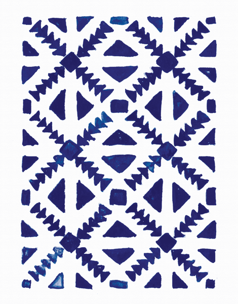 Moroccan Pattern Greeting Card