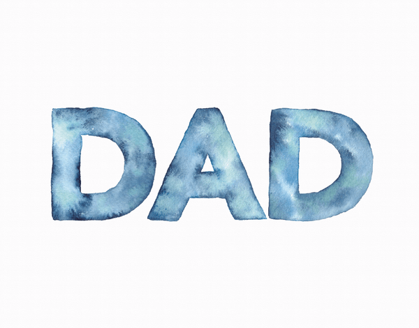 Watercolor Dad