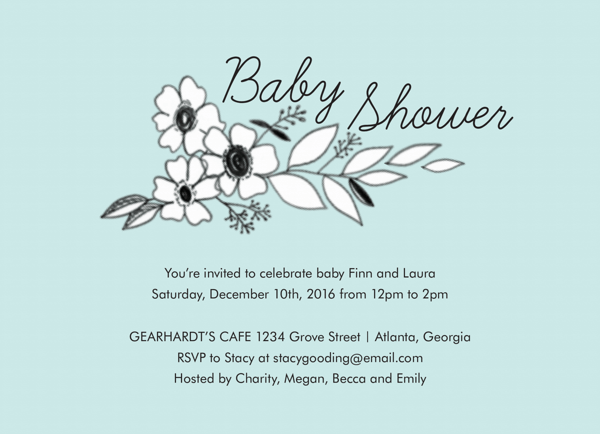 Baby Shower Floral