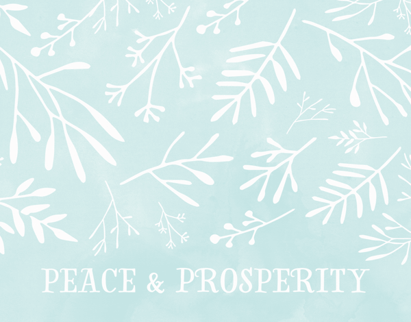 Peace And Prosperity