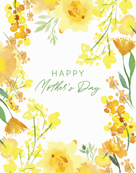 Yellow Floral Mother's Day