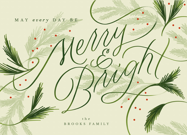 Merry And Bright Greenery