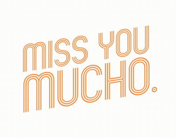 Exciting I Miss You Card