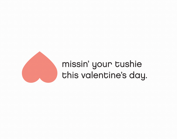 I Miss You Valentine's Day Card