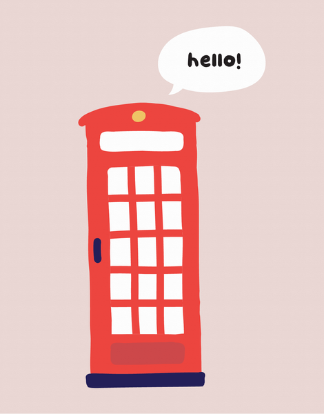 Phone Box Hello