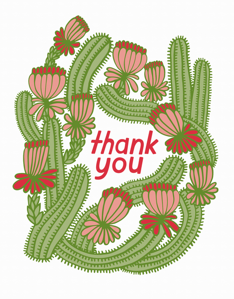 Cactus Thank You