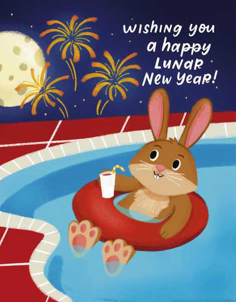 Rabbit Lunar New Year