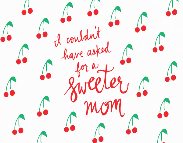 Sweet Cherry mother's day card