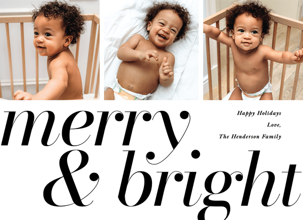 Merry And Bright Type