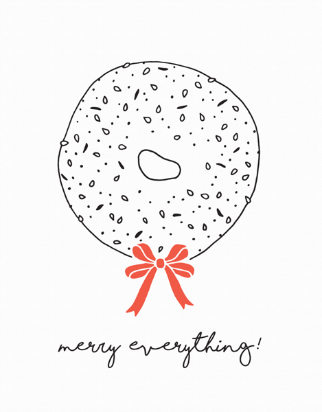 Merry Everything Bagel