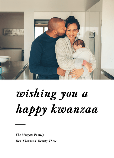 Happy Kwanzaa Type