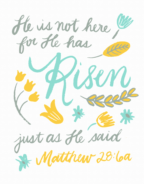 Easter Bible Verse