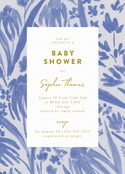 Prairie Flower Baby Shower