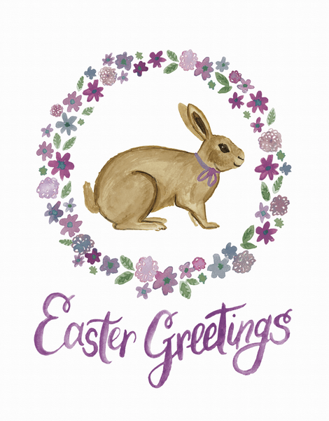 Rabbit Easter Greetings