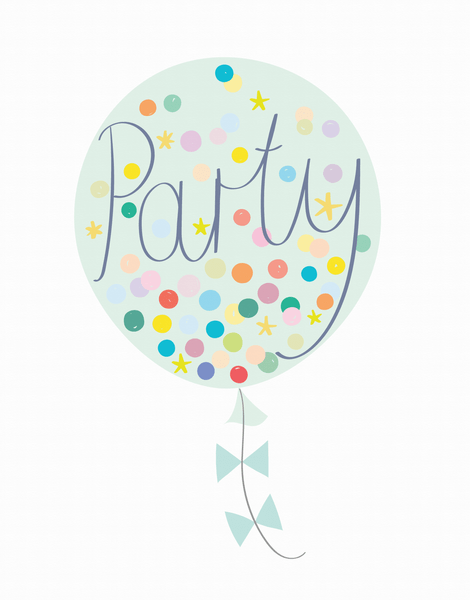 Party Balloon Mint