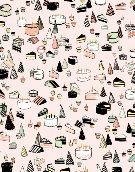 Birthday Cake Pattern