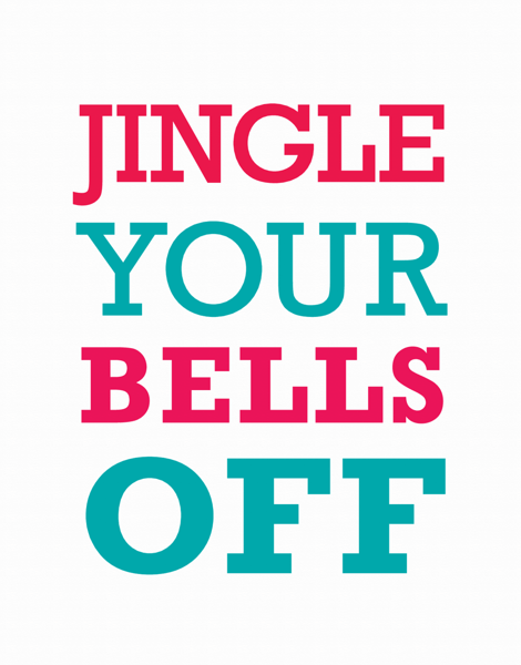 Funny Jingle Bells Holiday Card