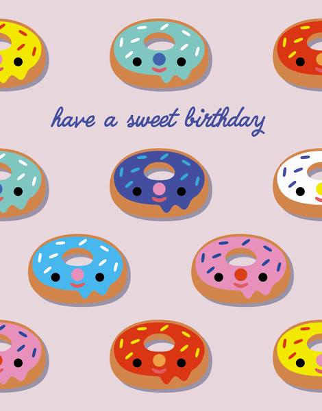 Sweet Donut Birthday