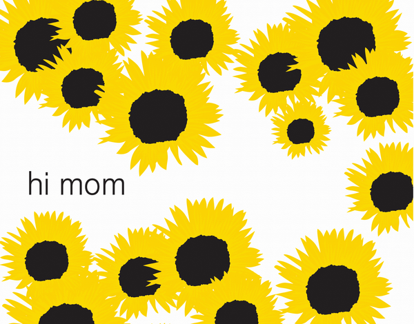 Pretty Sunflowers Mother's Day Card