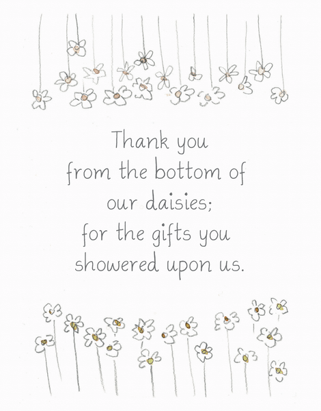 Thank You Daisy Shower