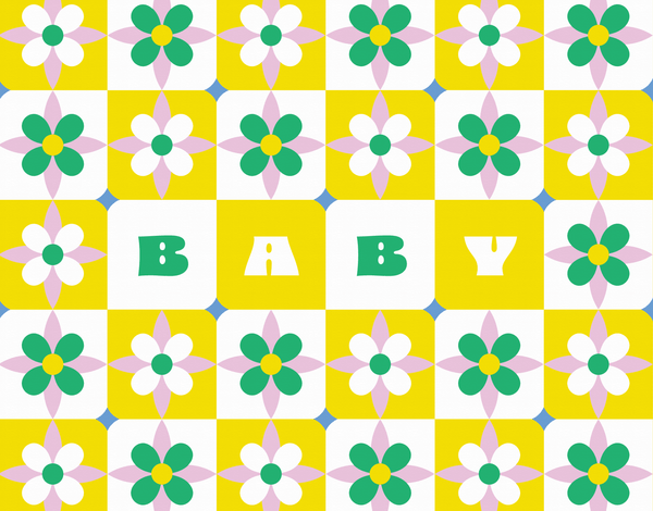 Spanish Tile Baby (yellow)