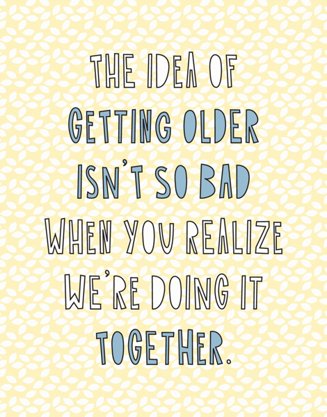 Getting Older Together