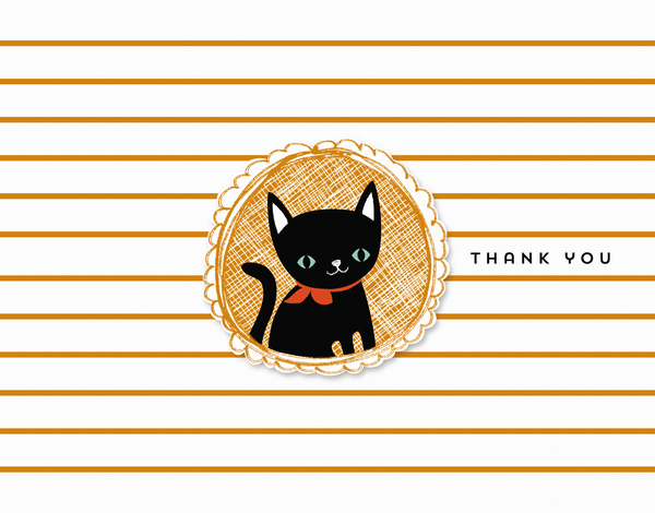 Black Cat Thank You