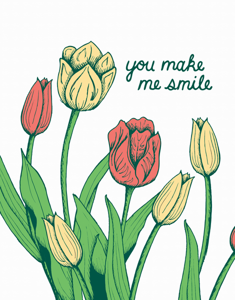 Smile Tulips 
