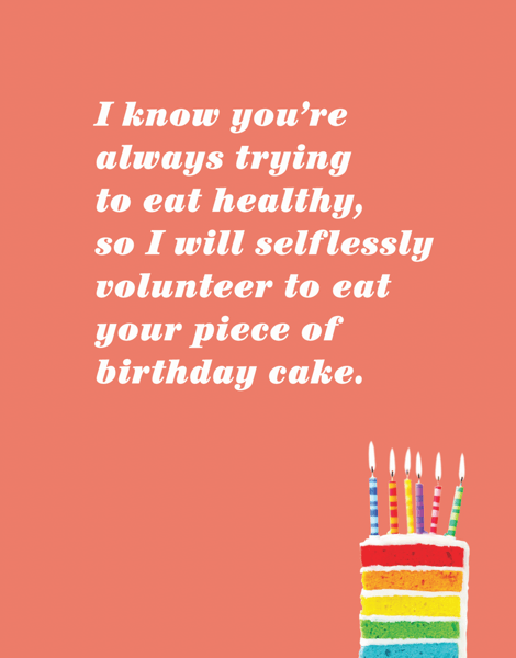 Selfless Birthday