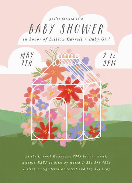 Posies Baby Shower