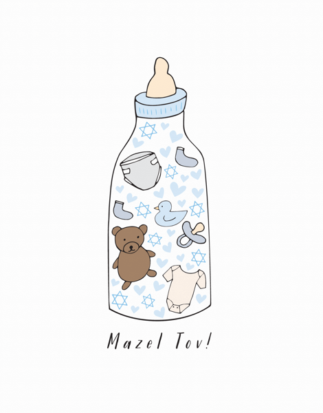 Mazel Tov Bottle