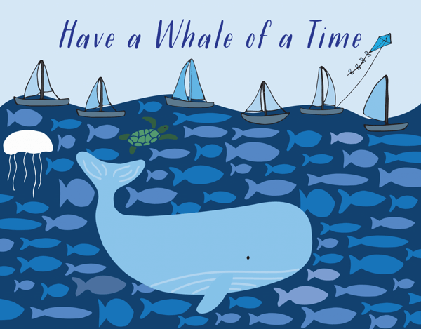 Bon Voyage Whale