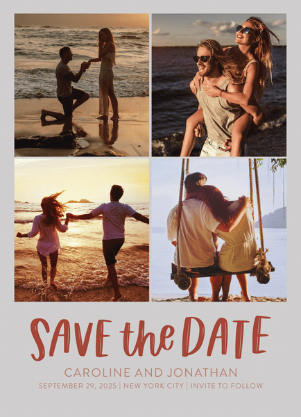 Save The Date Sunset