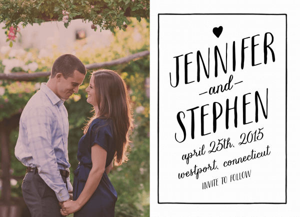 Sweetheart Save the Date