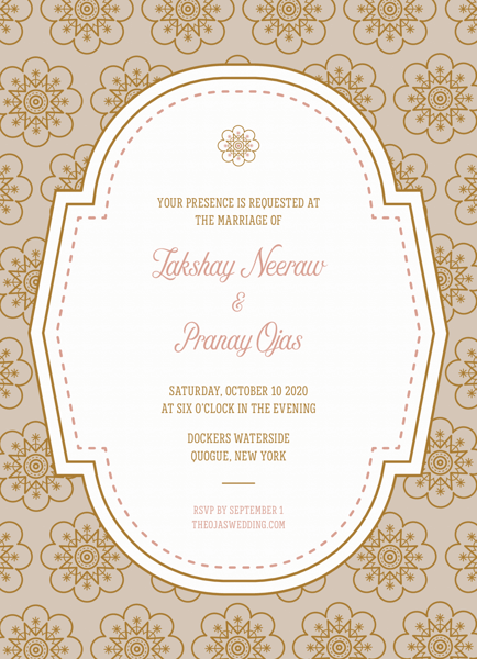 Elegant Pattern Invitation