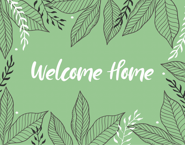 Leafy Welcome Home