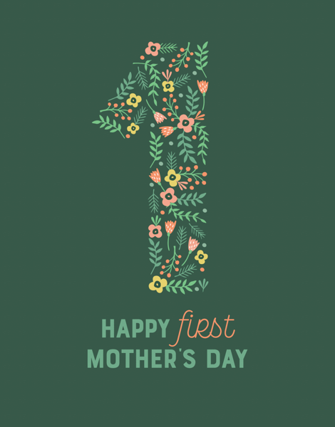 Floral First Mother's Day