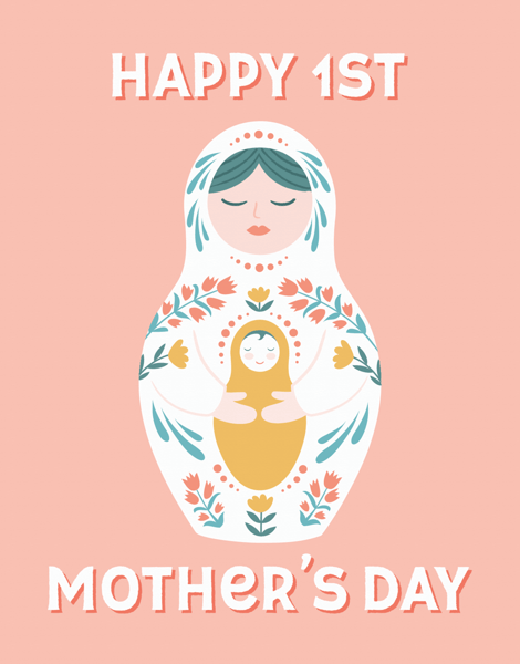Nesting Doll First Mother's Day
